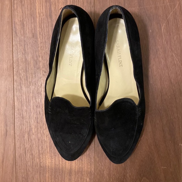 Sarah Flint Rosie Slip-On Heeled Loafer Size 8 - Picture 5 of 7